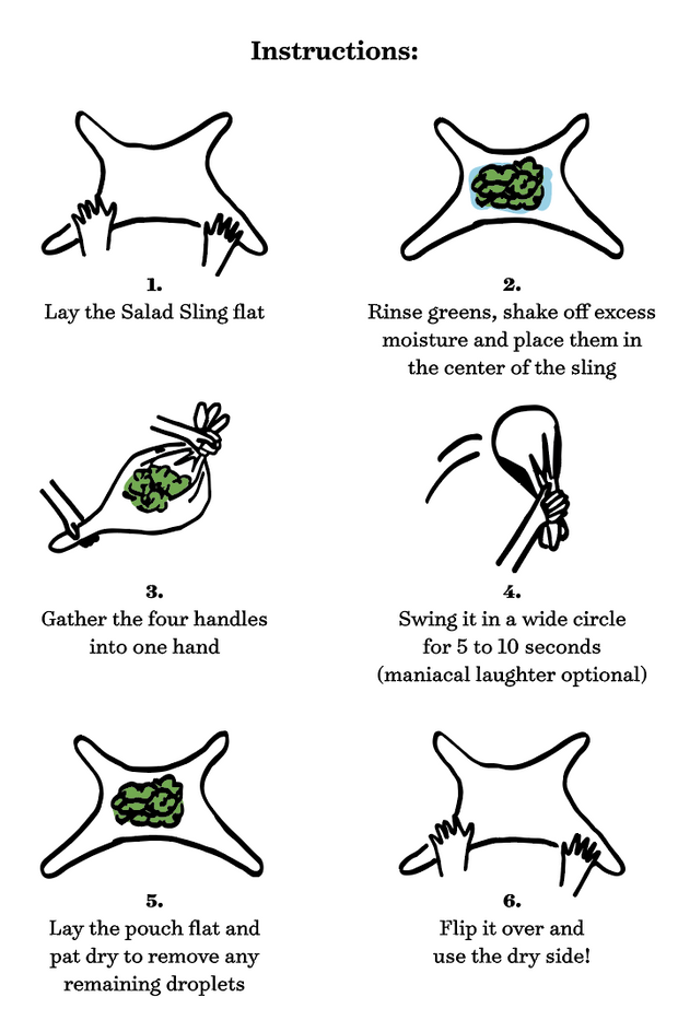 Salad Sling Review: This Shark Tank Gadget Beats a Salad Spinner! — The  Keto Minimalist